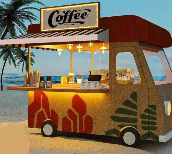 Chợ đêm carton độc lạ giữa lòng Cát Bà